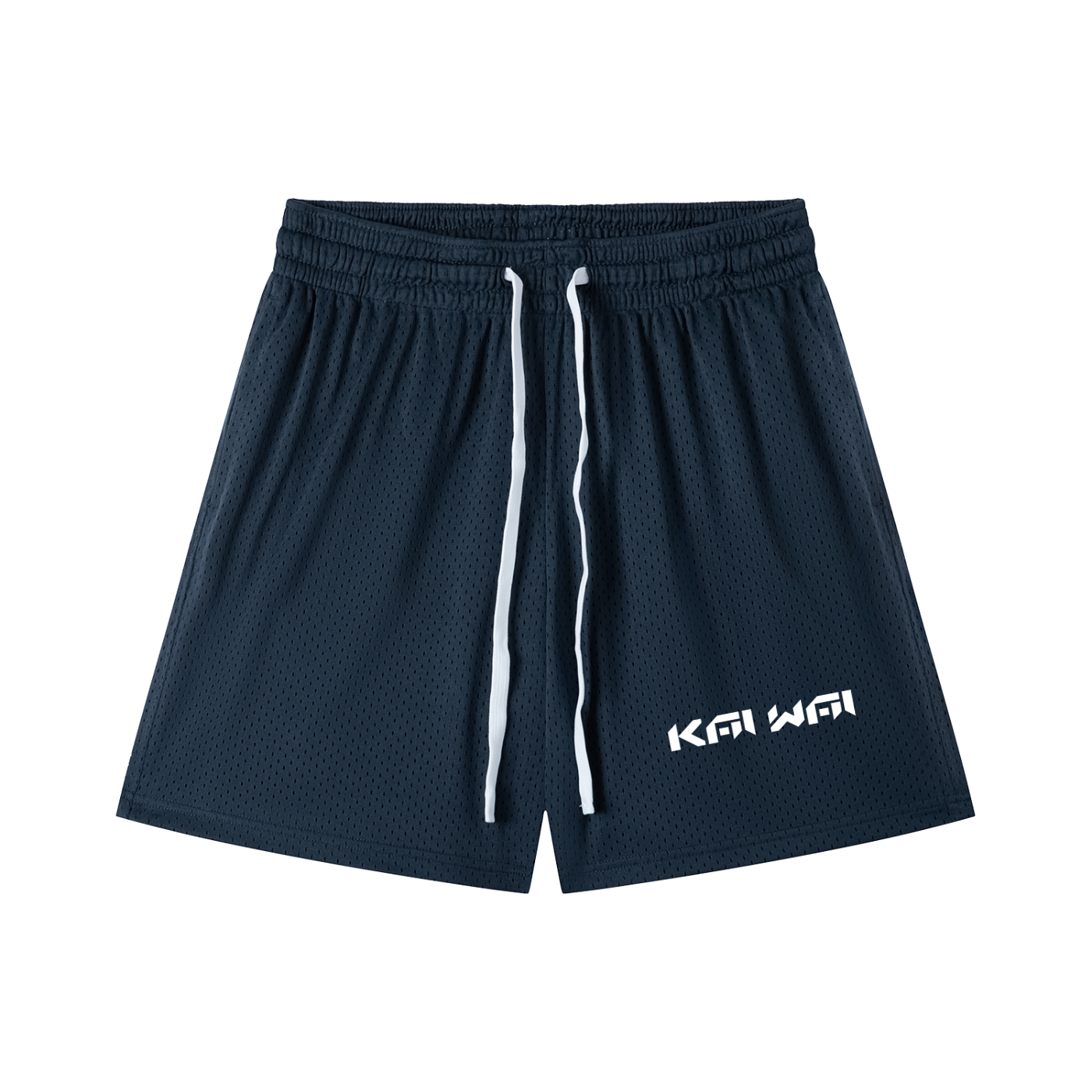 Mesh Drawstring Shorts