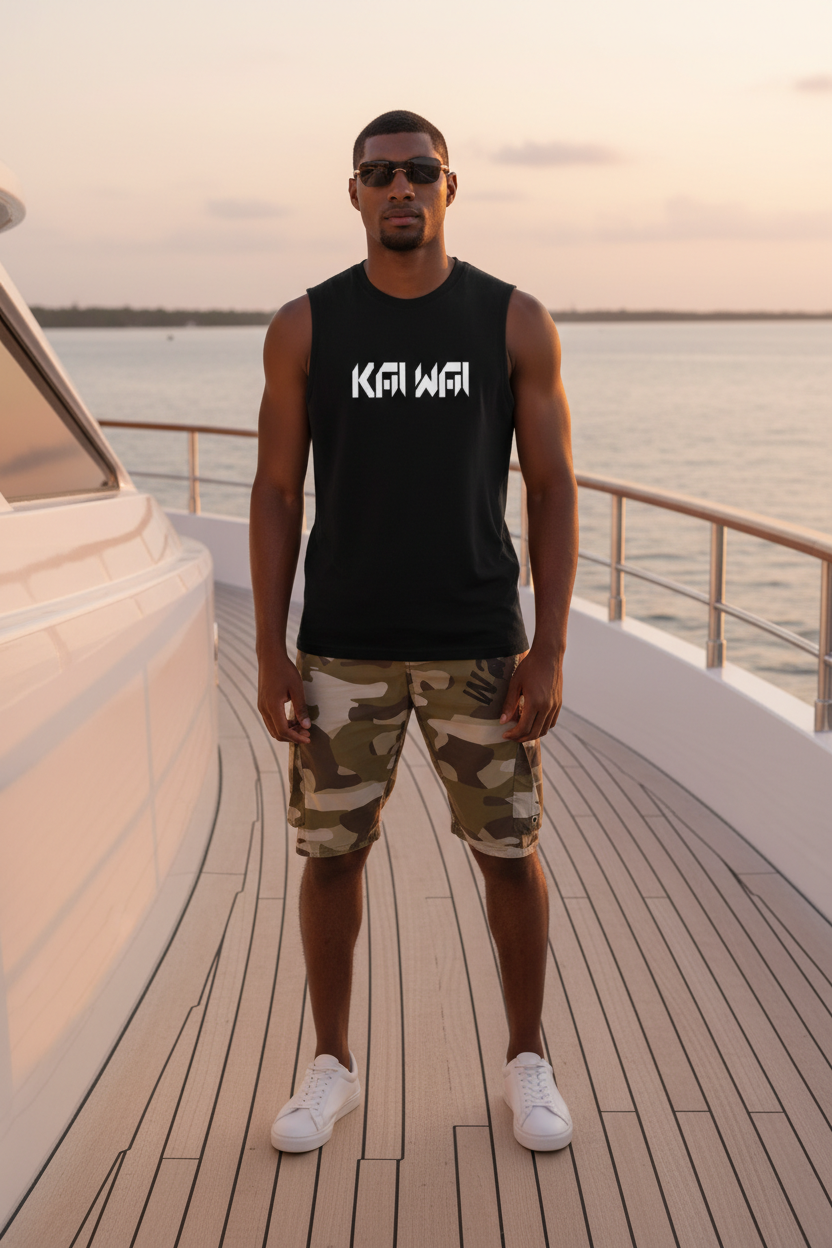 Men's Sleeveless Cotton Tank Top