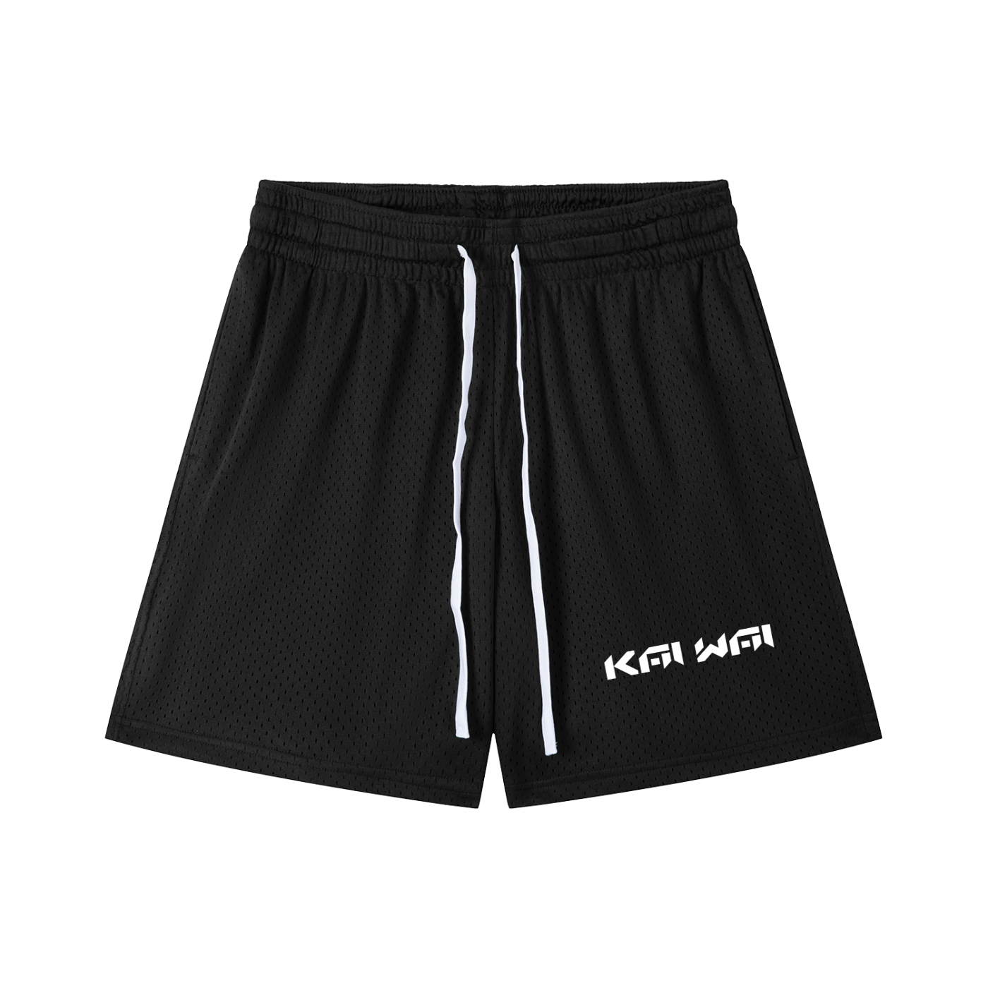 Mesh Drawstring Shorts