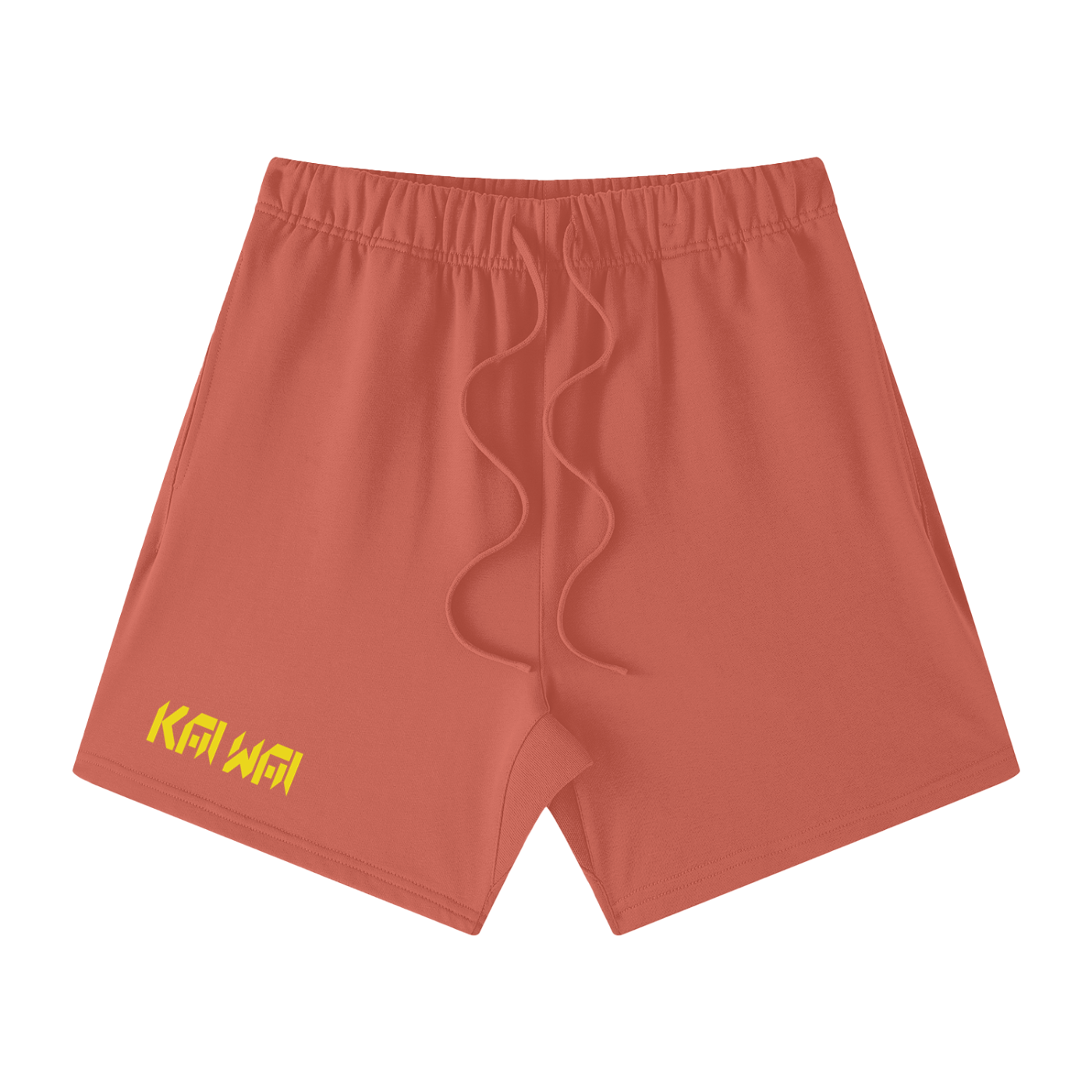 Unisex Earth Tone Loose Fit Cotton Shorts